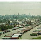 New York from an Interstate in New Jersey