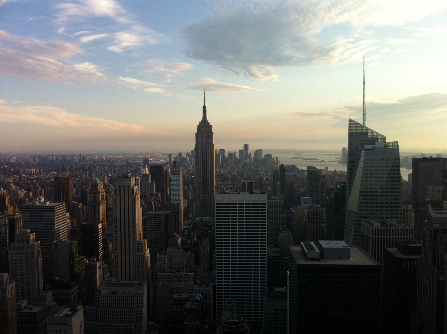 New york from the top