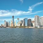 New York - Lower Manhatan seen from the Staten Island Ferry - 02