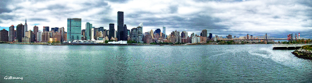 New York - Manhattan View (Panorama)