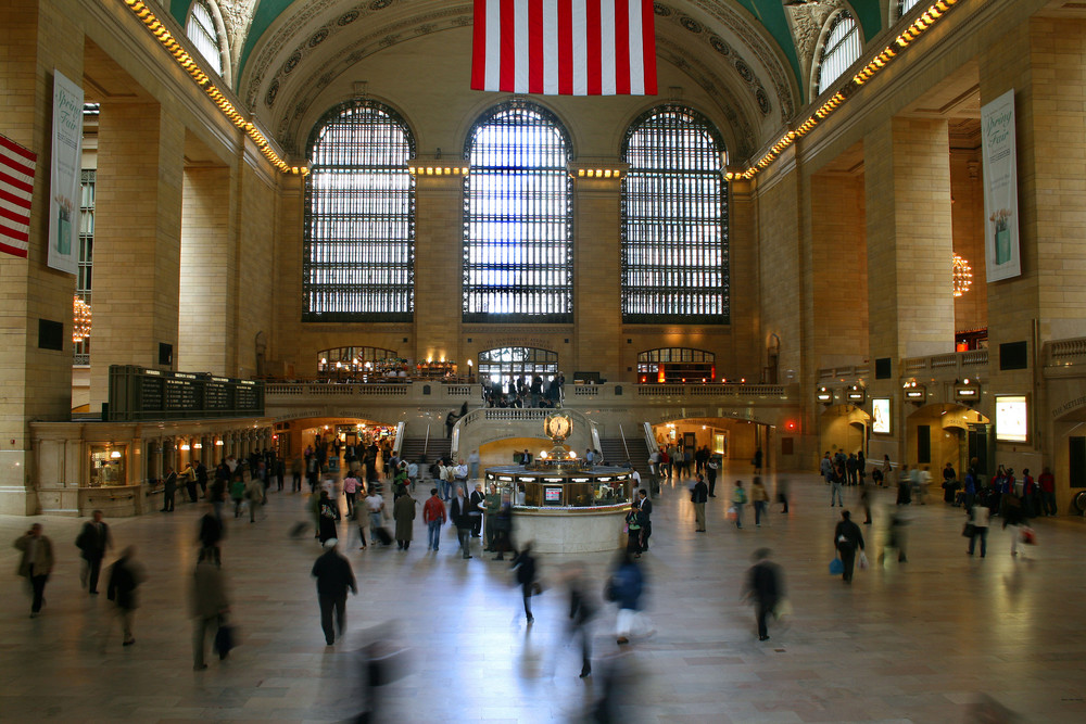 New York movimenti in stazione