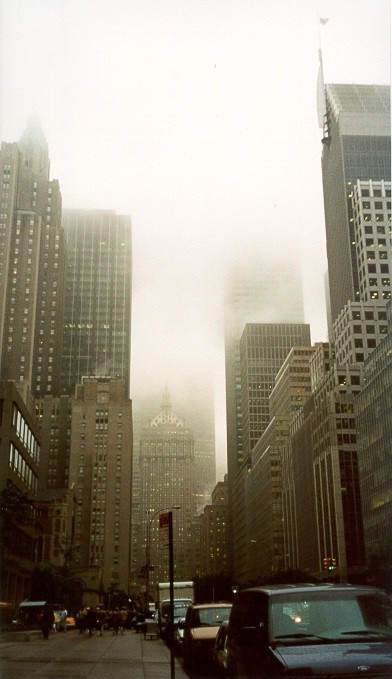 New York nach Regen