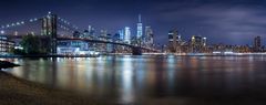 New York Nacht Skyline