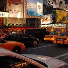 New York, nachts am Broadway