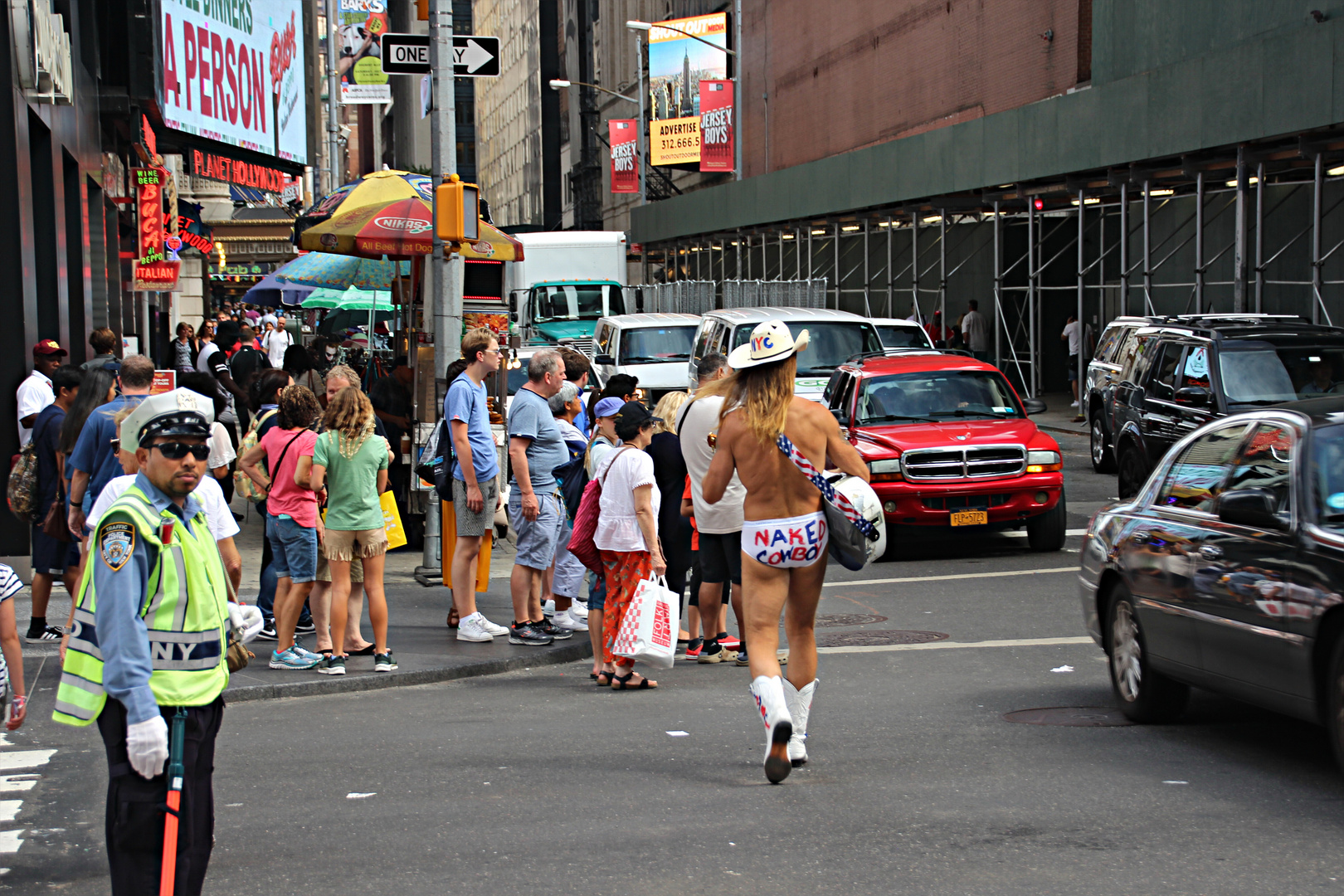 New York naked cowboy 