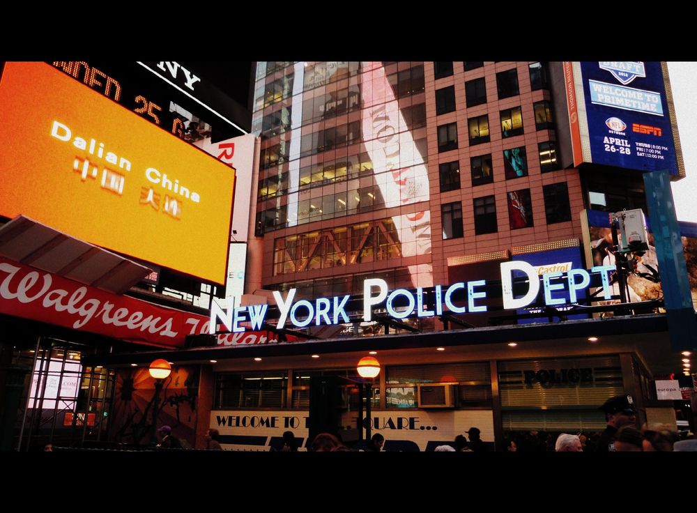 new york police department - times square