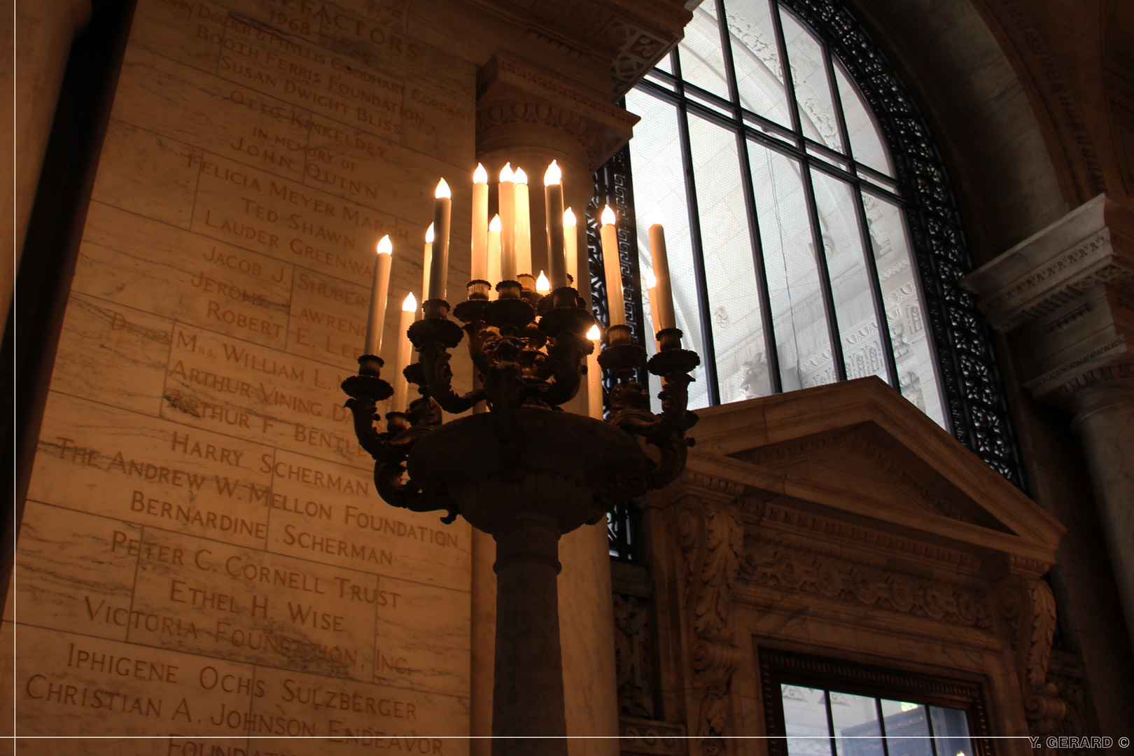 New York Public Library - Candles