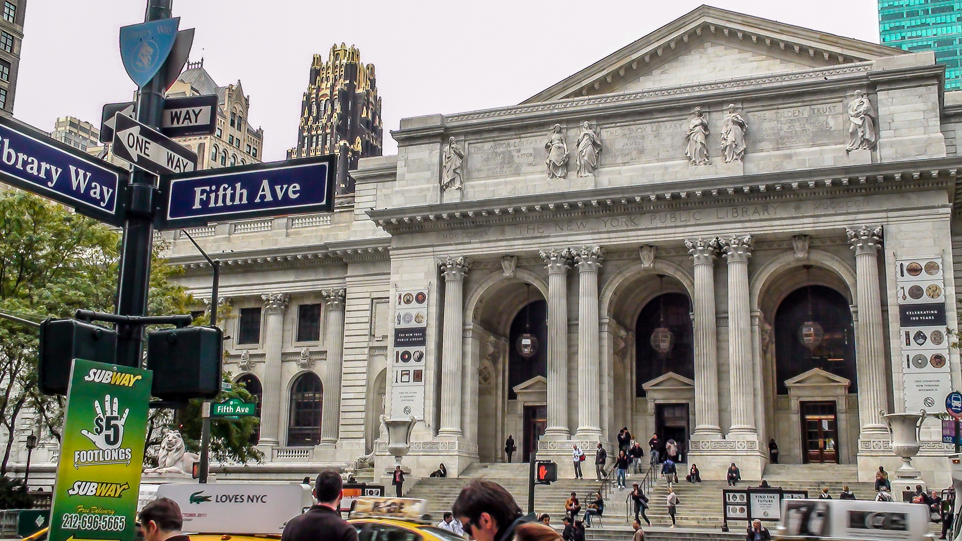 New York Public Library “Die wohl bekannteste Bibliothek der Welt - September 2011