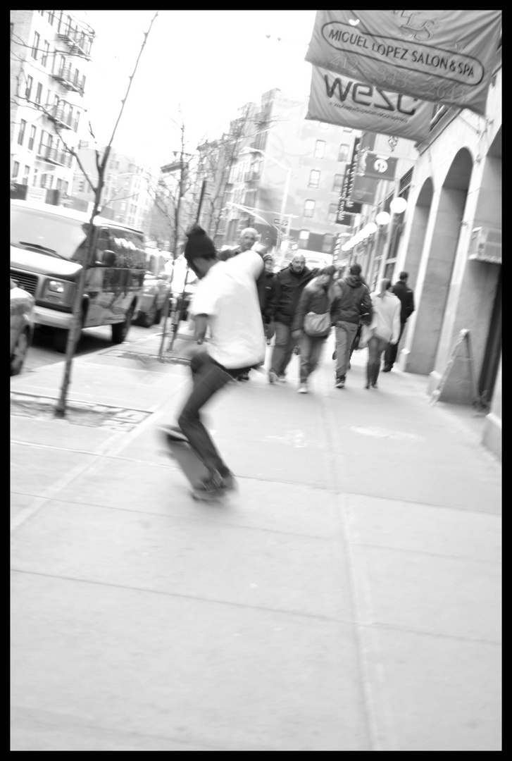 new york. skater.