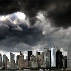 new york ... skyline ... cloudy