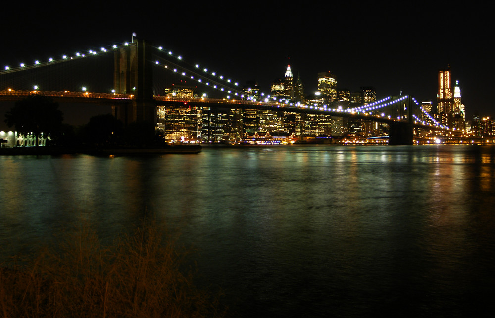 New York Skyline mit Brooklyn Bridge