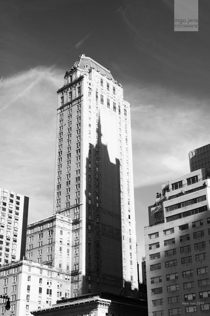 New York Skyline Shadow