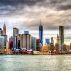 New York - Skyline von Manhatten in HDR