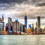 New York - Skyline von Manhatten in HDR