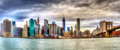 New York - Skyline von Manhatten in HDR