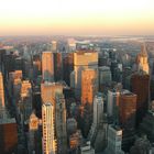 New York, Sonnenuntergang im Dezember