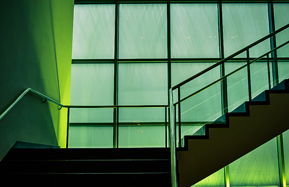 New York stairwell 