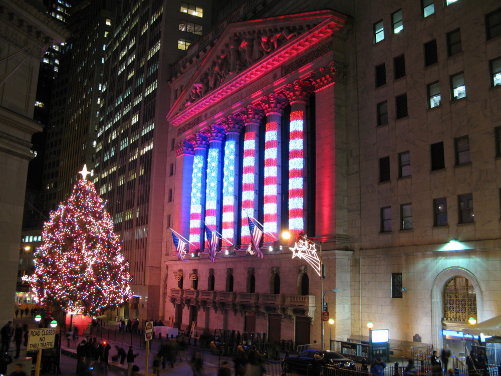 New York Stock Exchange (NYSE) Dezember 2008