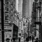 New York Street BW