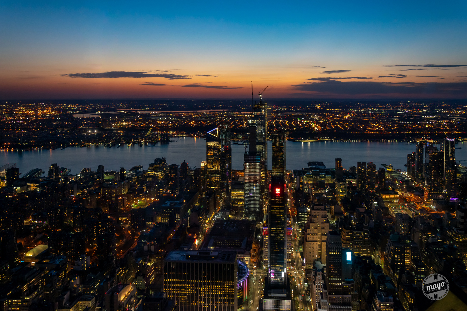 New York Sunset & Lights