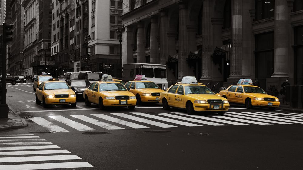 New York Taxis Foto & Bild north america, united states, new york