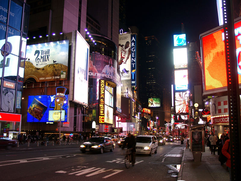 New York - Times Square by Night