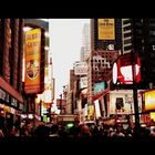 new york - times square lights