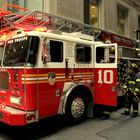 New York ( USA ) -FDNY im Einsatz in der Wallstreet-