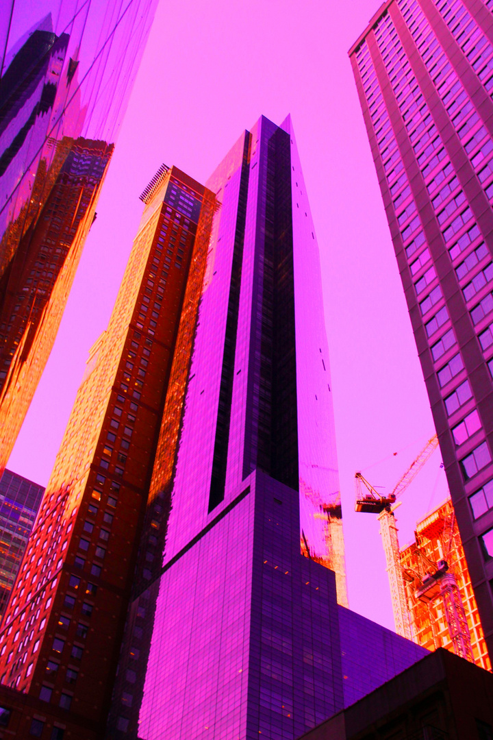 NEW YORK Vertical Warhol cut