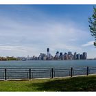 New York - View from Liberty Island