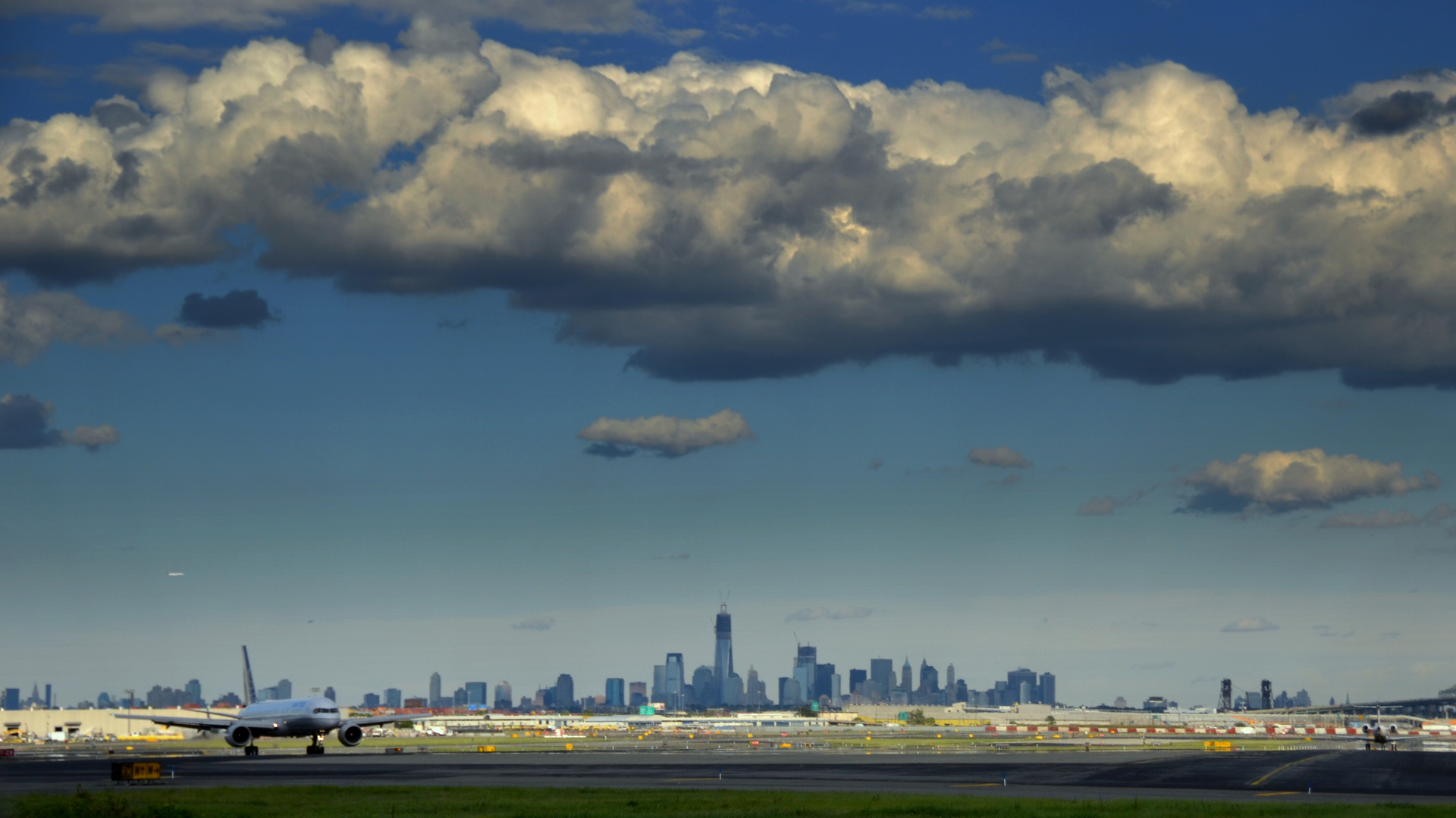 New York vom Flughafen aus