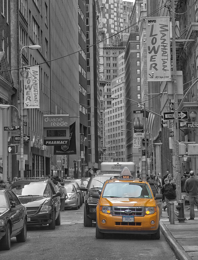 new York Yellow cab