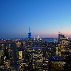 New York zur blauen Stunde