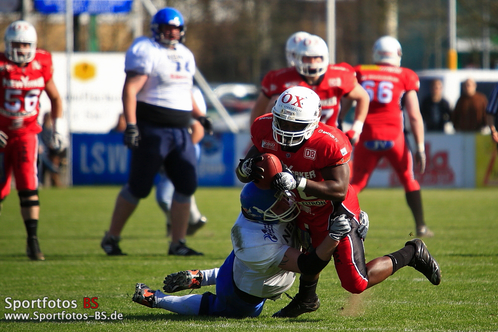 New Yorker Lions Braunschweig(GFL) vs Tollense Sharks(Regionalliga)