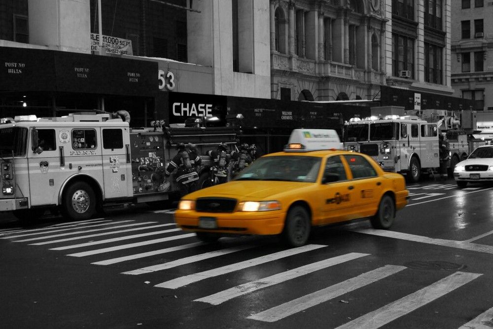 New Yorker taxi