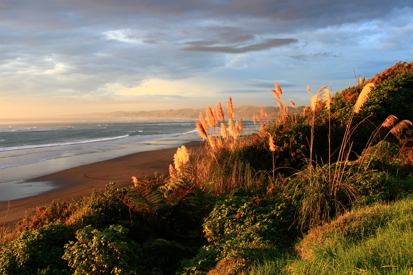 New Zealand-Piha-Wainui Bay