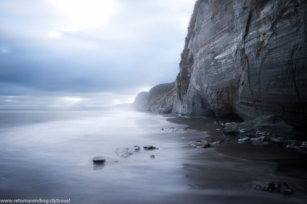 New Zealand - white cliff