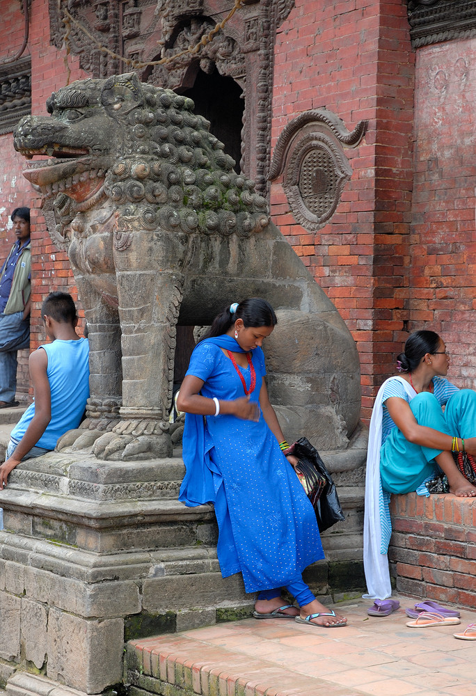 Newar women in Patan/Nepal