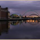 newcastle quayside evening