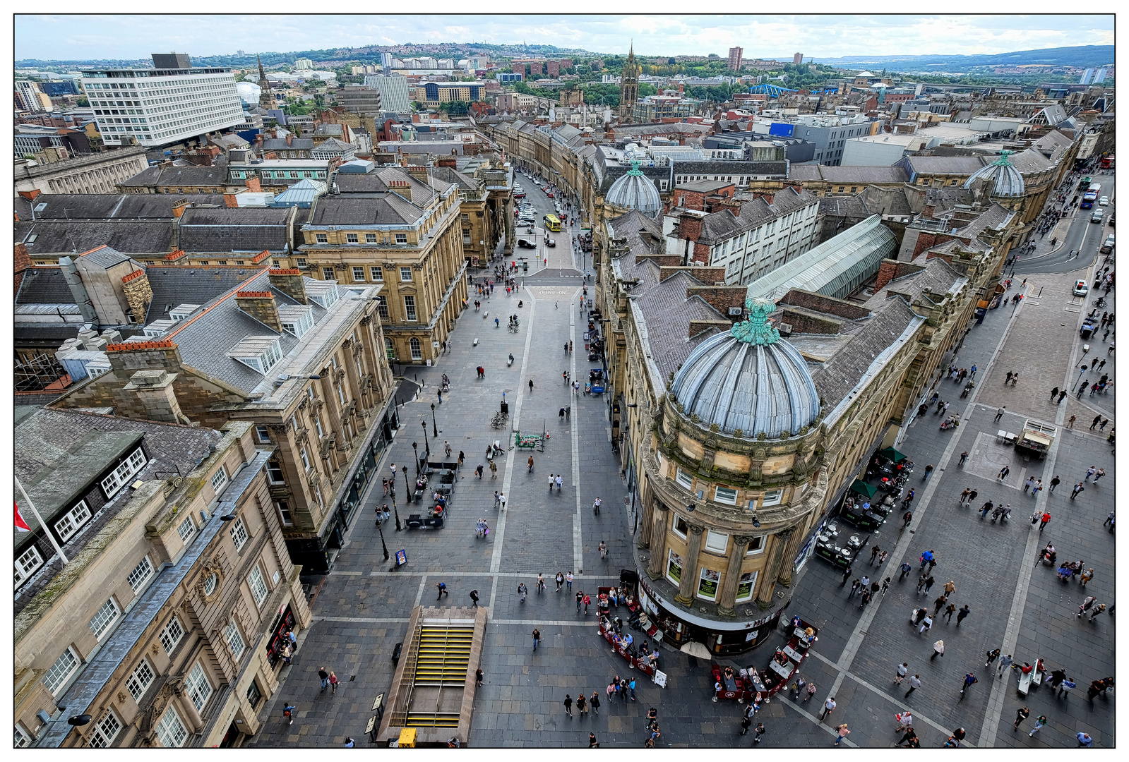 Newcastle u. Tyne #16 View from Grey's Monument