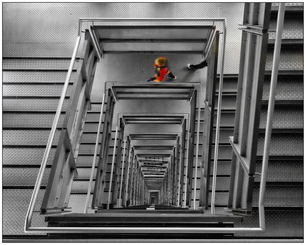 Newcastle u. Tyne Baltic Centre - Staircase