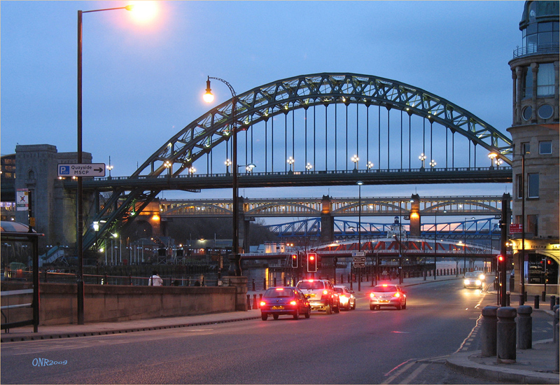 Newcastle upon Tyne und ihre Brücken 1