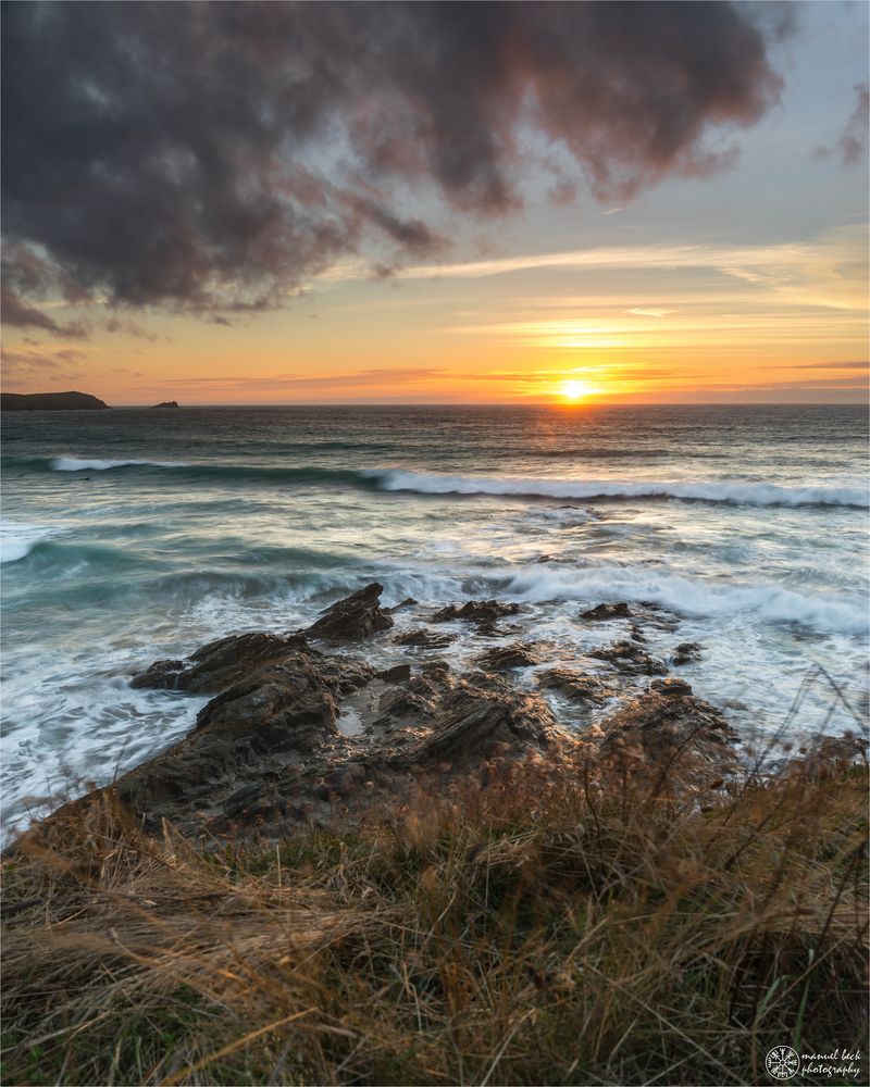 newquay sunset