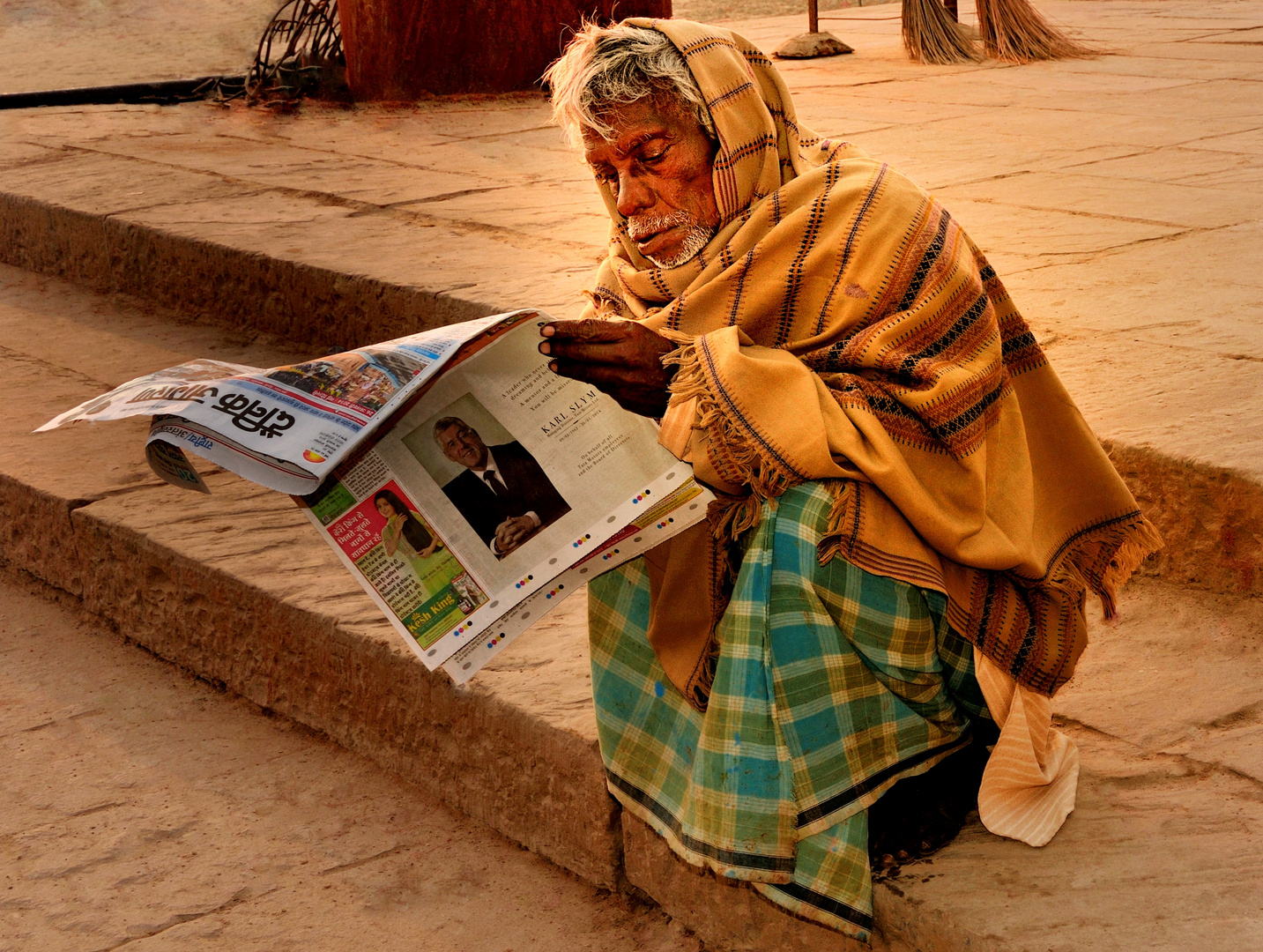 *News" in Varanasi