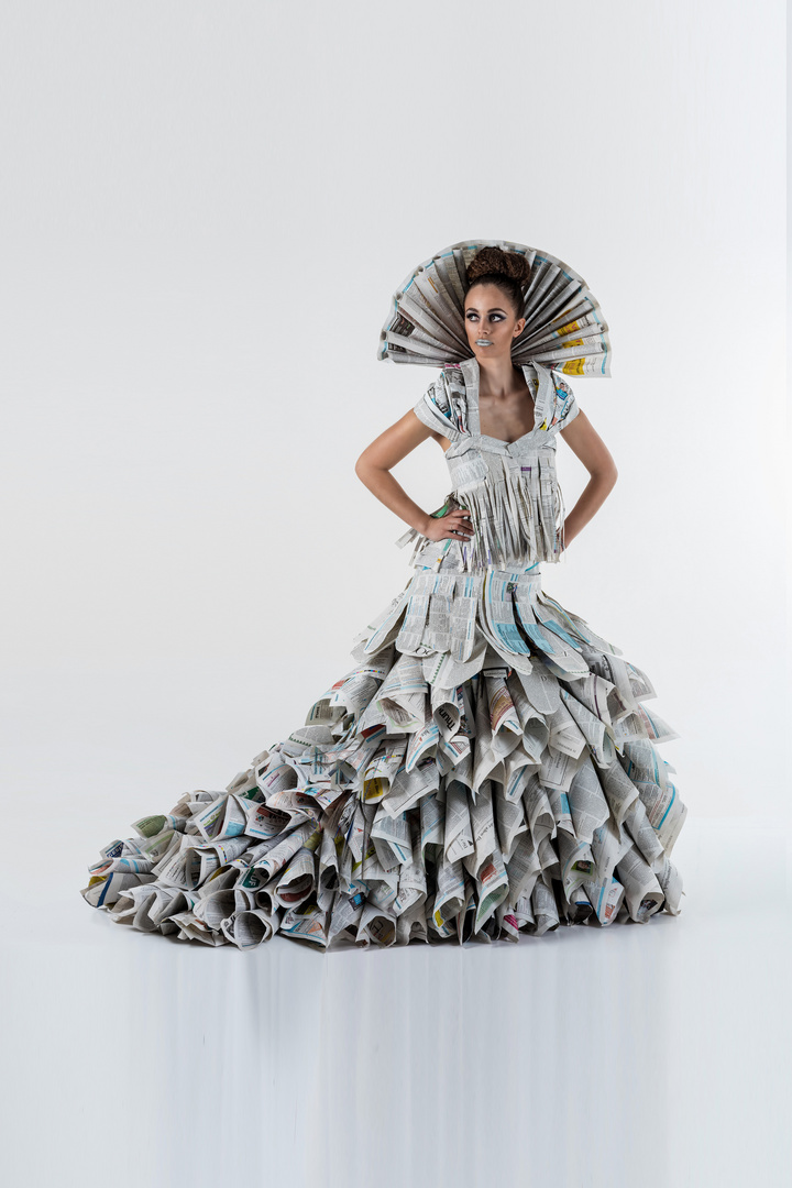 newspaper-dress