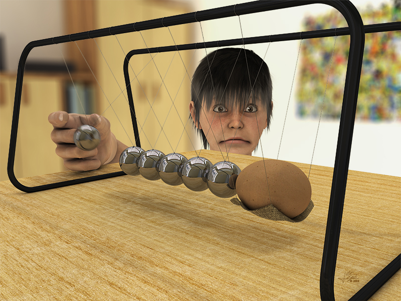 Newton's Cradle V2