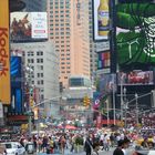 NewYork at lunchtime in Times Square