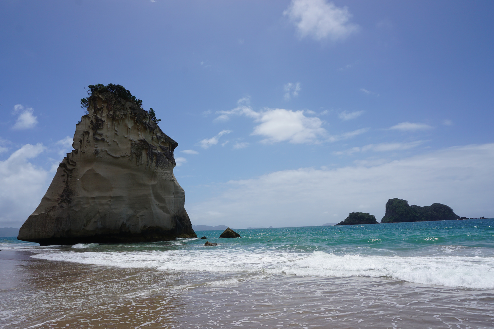 Next the Cathedral Cove  