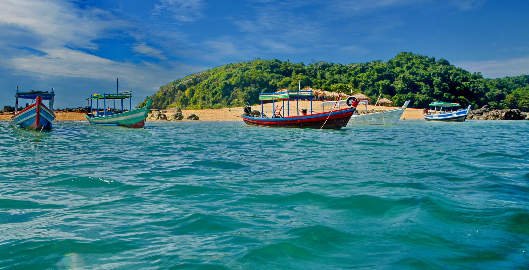 Ngapali Beach, beim Schnorcheln