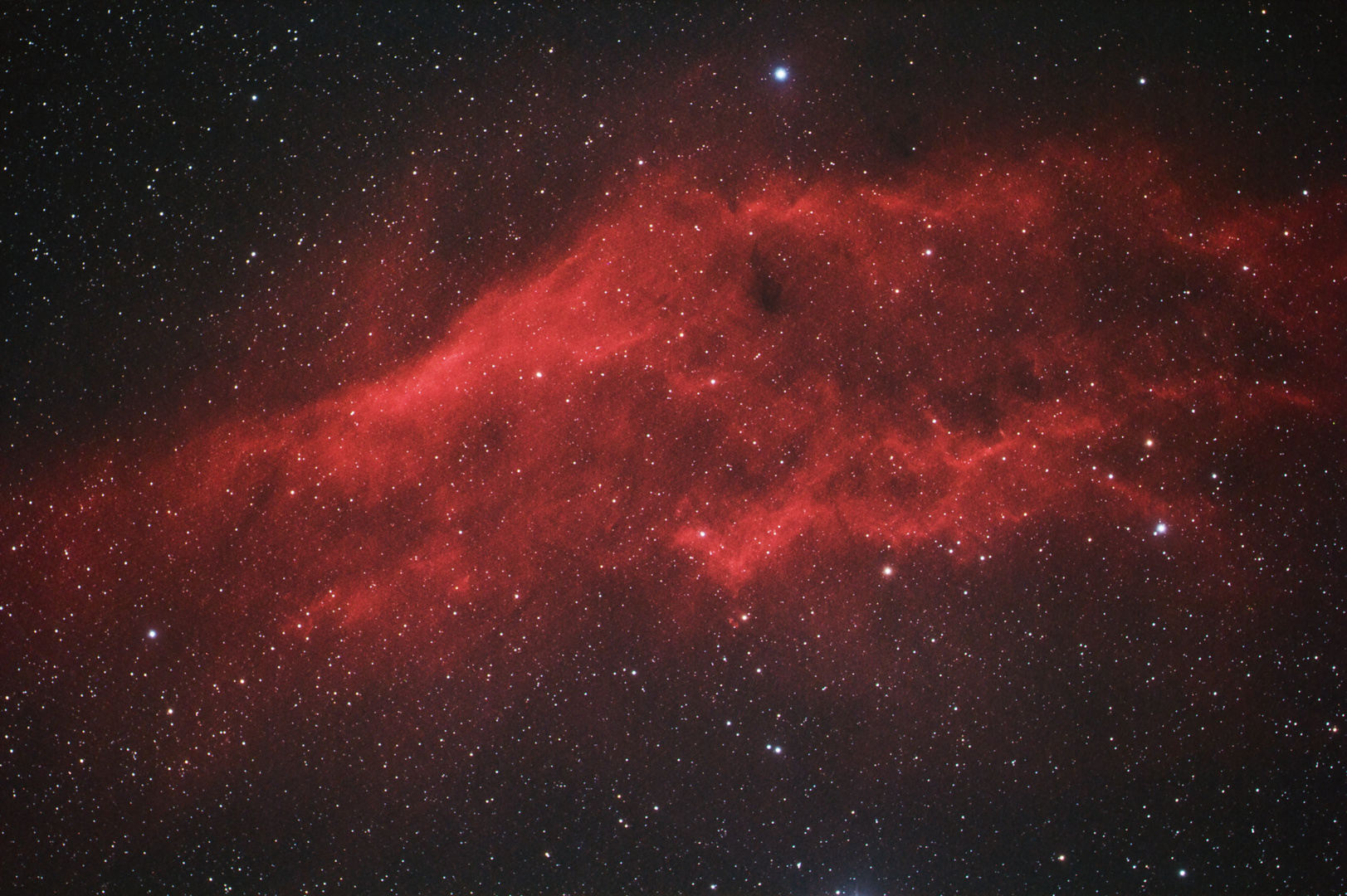 NGC 1499 California-Nebel 2017